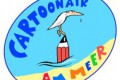 Cartoon-Air am Meer